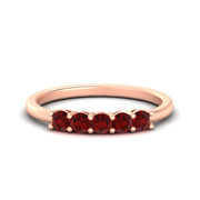 mini-5-stone-round-ruby-wedding-band-in-rose-gold-FDENS141ROBGRUDR-0.50CT-NL-RG