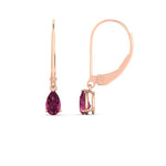 Load image into Gallery viewer, mini-pear-shape-pink-sapphire-drop-earrings-in-rose-gold-FDEAR11236PEGSADRPI-0.50CT-NL-RG.jpg
