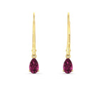 Load image into Gallery viewer, mini-pear-shape-pink-sapphire-drop-earrings-in-yellow-gold-FDEAR11236PEGSADRPI-0.50CT-NL-YG.jpg

