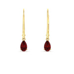 Load image into Gallery viewer, mini-pear-shape-ruby-drop-earrings-in-yellow-gold-FDEAR11236PEGRUDR-0.50CT-NL-YG.jpg
