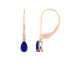 Load image into Gallery viewer, mini-pear-shape-sapphire-drop-earrings-in-rose-gold-FDEAR11236PEGSABL-0.50CT-NL-RG.jpg
