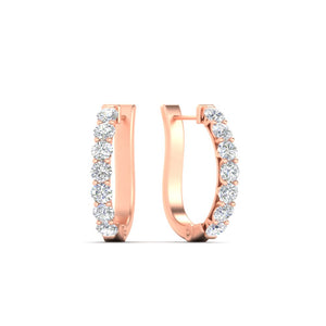 Modern Huggie Hoop Earrings