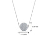 Load image into Gallery viewer, minimal-pavé-diamond-orb-necklace-in--FDPD8426-NL-WG
