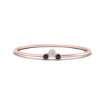 Load image into Gallery viewer, minimalist-3-bezel-ring-setting-with-black-diamond-in-rose-gold-FD9426RORGBLACK-NL-RG.jpg
