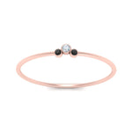 Load image into Gallery viewer, minimalist-3-bezel-ring-setting-with-black-diamond-in-rose-gold-FD9426RORGBLACK-NL-RG.jpg
