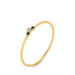 Load image into Gallery viewer, minimalist-3-bezel-ring-setting-with-black-diamond-in-yellow-gold-FD9426RORGBLACK-NL-YG.jpg
