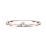 Load image into Gallery viewer, minimalist-3-diamond-bezel-ring-setting-in-rose-gold-FD9426ROR-NL-RG.jpg

