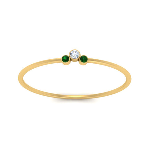 minimalist-3-diamond-bezel-ring-setting-with-emerald-in-yellow-gold-FD9426RORGEMGR-NL-YG.jpg