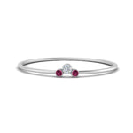 Load image into Gallery viewer, minimalist-3-diamond-bezel-ring-setting-with-pink-sapphire-in-white-gold-FD9426RORGSADRPI-NL-WG.jpg
