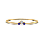 Load image into Gallery viewer, minimalist-3-diamond-bezel-ring-setting-with-sapphire-in-yellow-gold-FD9426RORGSABL-NL-YG.jpg
