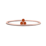 Load image into Gallery viewer, minimalist-bezel-3-stone-orange-sapphire-ring-in-rose-gold-FD9416RORGSAOR-NL-RG.jpg
