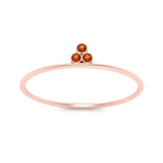 Load image into Gallery viewer, minimalist-bezel-3-stone-orange-sapphire-ring-in-rose-gold-FD9416RORGSAOR-NL-RG.jpg
