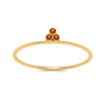 Load image into Gallery viewer, minimalist-bezel-3-stone-orange-sapphire-ring-in-yellow-gold-FD9416RORGSAOR-NL-YG.jpg
