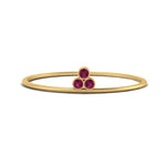 Load image into Gallery viewer, minimalist-bezel-3-stone-pink-sapphire-ring-in-yellow-gold-FD9416RORGSADRPI-NL-YG.jpg
