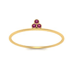 Load image into Gallery viewer, minimalist-bezel-3-stone-pink-sapphire-ring-in-yellow-gold-FD9416RORGSADRPI-NL-YG.jpg
