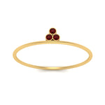Load image into Gallery viewer, minimalist-bezel-3-stone-ruby-ring-in-yellow-gold-FD9416RORGRUDR-NL-YG.jpg
