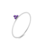 Load image into Gallery viewer, minimalist-bezel-3-stone-violet-topaz-ring-in-white-gold-FD9416RORGVITO-NL-WG.jpg
