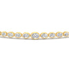 Load image into Gallery viewer, minimalist-bezel-set-oval-diamond-bracelet-in-yellow-gold-fdbrc11733angle5-nl-yg.jpg?v=1776314709