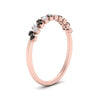 Load image into Gallery viewer, minimalist-black-diamond-stacking-band-in-rose-gold-FD9962BGBLACKANGLE3-NL-RG.jpg