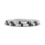 Load image into Gallery viewer, minimalist-black-diamond-stacking-band-in-white-gold-FD9962BGBLACKANGLE3-NL-WG.jpg
