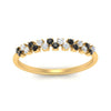 Load image into Gallery viewer, minimalist-black-diamond-stacking-band-in-yellow-gold-FD9962BGBLACKANGLE3-NL-YG.jpg