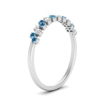 Load image into Gallery viewer, minimalist-blue-topaz-stacking-band-in-white-gold-FD9962BGICBLTOANGLE3-NL-WG.jpg
