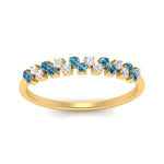Load image into Gallery viewer, minimalist-blue-topaz-stacking-band-in-yellow-gold-FD9962BGICBLTOANGLE3-NL-YG.jpg
