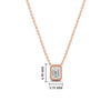 Load image into Gallery viewer, minimalist-emerald-bezel-set-solitaire-necklace-in-rose-gold-fdpd11682angle1-nl-rg-hw.jpg?v=1777273193