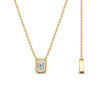 Load image into Gallery viewer, minimalist-emerald-bezel-set-solitaire-necklace-in-yellow-gold-fdpd11682angle2-nl-yg.jpg?v=1777273193