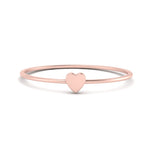 Load image into Gallery viewer, minimalist-heart-ring-in-rose-gold-FD9427ROR-NL-RG.jpg
