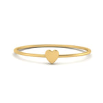Load image into Gallery viewer, minimalist-heart-ring-in-yellow-gold-FD9427ROR-NL-YG.jpg
