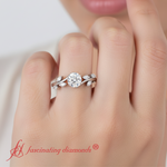 Load image into Gallery viewer, minimalist-natural-round-diamond-vine-ring-white-gold-fdens11510-model-12