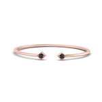Load image into Gallery viewer, minimalist-open-black-diamond-ring-in-rose-gold-FD9410RORGBLACK-NL-RG.jpg
