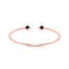 Load image into Gallery viewer, minimalist-open-black-diamond-ring-in-rose-gold-FD9410RORGBLACK-NL-RG.jpg