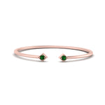Load image into Gallery viewer, minimalist-open-emerald-ring-in-rose-gold-FD9410RORGEMGR-NL-RG.jpg
