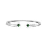 Load image into Gallery viewer, minimalist-open-emerald-ring-in-white-gold-FD9410RORGEMGR-NL-WG.jpg
