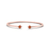 Load image into Gallery viewer, minimalist-open-orange-sapphire-ring-in-rose-gold-FD9410RORGSAOR-NL-RG.jpg
