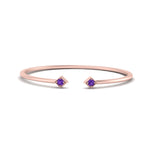 Load image into Gallery viewer, minimalist-open-purple-topaz-ring-in-rose-gold-FD9410RORGVITO-NL-RG.jpg
