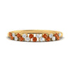 Load image into Gallery viewer, minimalist-orange-sapphire-stacking-band-in-yellow-gold-FD9962BGSAORANGLE3-NL-YG.jpg