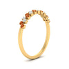 Load image into Gallery viewer, minimalist-orange-sapphire-stacking-band-in-yellow-gold-FD9962BGSAORANGLE3-NL-YG.jpg