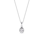 Load image into Gallery viewer, Bezel Pear Water Drop Solitaire Pendant
