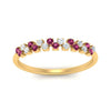 Load image into Gallery viewer, minimalist-pink-sapphire-stacking-band-in-yellow-gold-FD9962BGSADRPIANGLE3-NL-YG.jpg