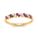 Load image into Gallery viewer, minimalist-pink-sapphire-stacking-band-in-yellow-gold-FD9962BGSADRPIANGLE3-NL-YG.jpg
