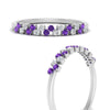 Load image into Gallery viewer, minimalist-purple-topaz-stacking-band-in-white-gold-FD9962BGVITOANGLE3-NL-WG.jpg