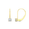 Load image into Gallery viewer, minimalist-round-diamond-leverback-earrings-in-yellow-gold-FD-EAR9225RO-0.50CT-NL-YG