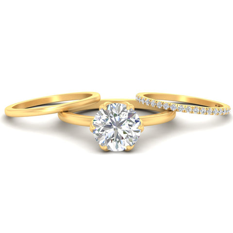 minimalist-round-solitaire-bridal-set-with-pave-band-and-plain-band-in-yellow-gold-fdsr11737angle4-nl-yg.jpg?v=1775815897