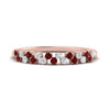 Load image into Gallery viewer, minimalist-ruby-stacking-band-in-rose-gold-FD9962BGRUDRANGLE3-NL-RG.jpg