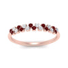 Load image into Gallery viewer, minimalist-ruby-stacking-band-in-rose-gold-FD9962BGRUDRANGLE3-NL-RG.jpg