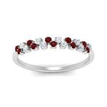 Load image into Gallery viewer, minimalist-ruby-stacking-band-in-white-gold-FD9962BGRUDRANGLE3-NL-WG.jpg
