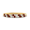 Load image into Gallery viewer, minimalist-ruby-stacking-band-in-yellow-gold-FD9962BGRUDRANGLE3-NL-YG.jpg